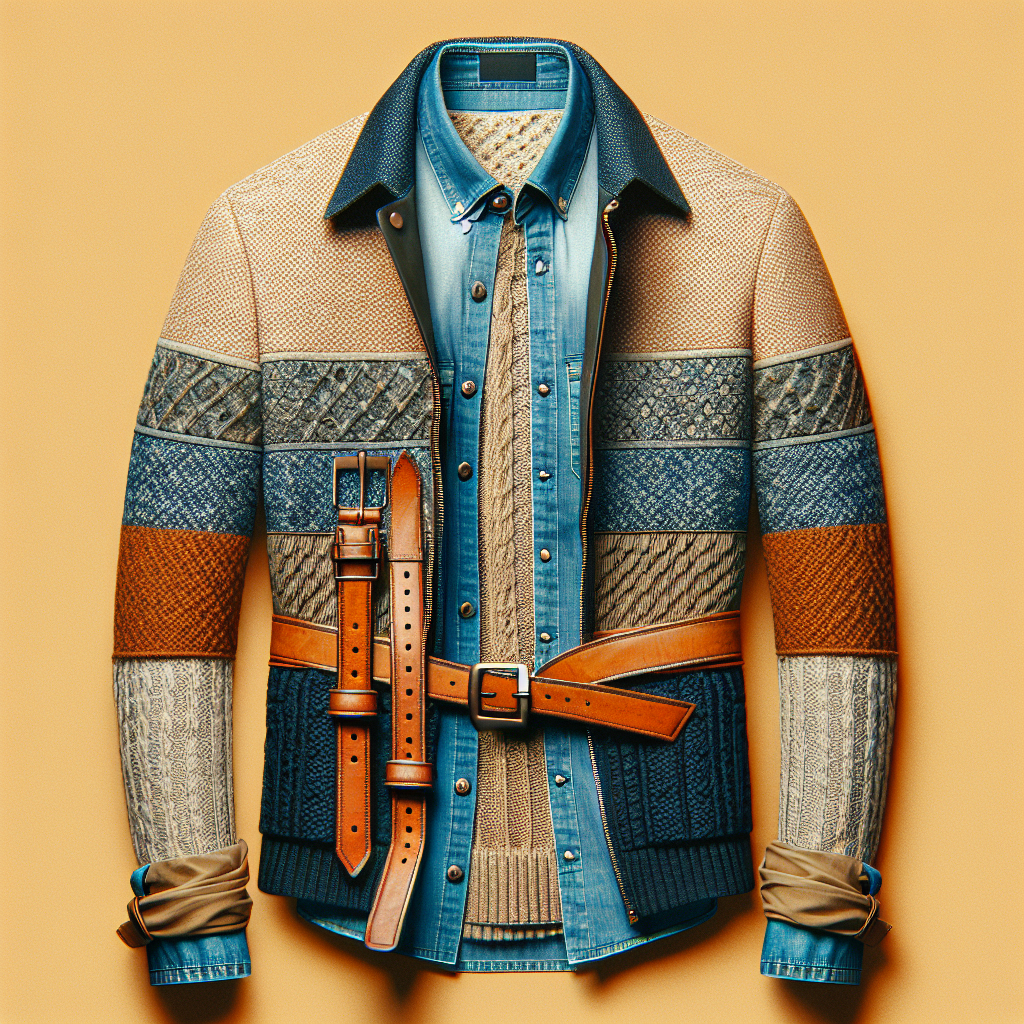 Jak łączyć wzory i tekstury w modzie męskiej?