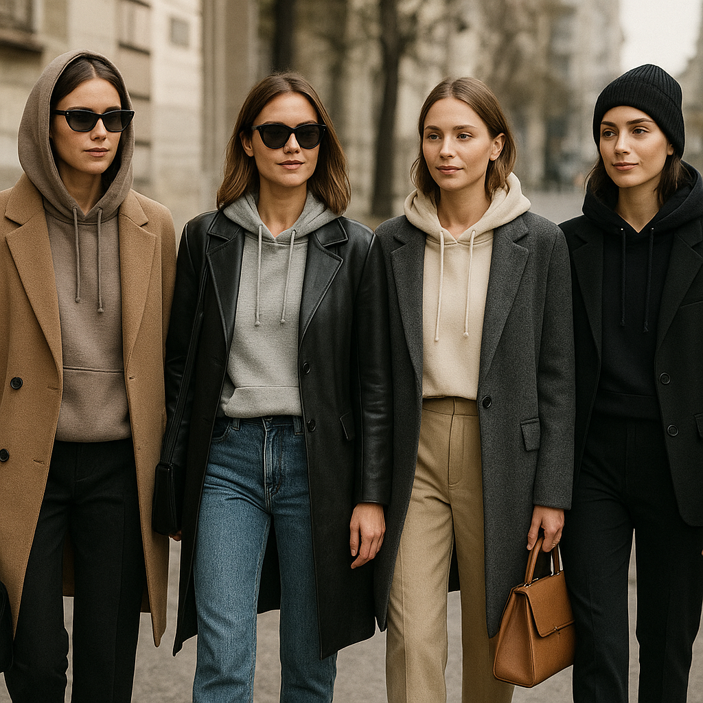 Stylowe sposoby na noszenie bluzy z kapturem