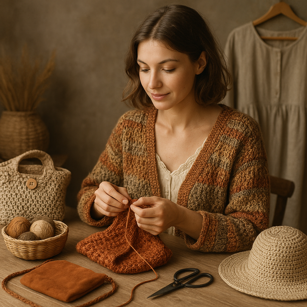 Rękodzieło w modzie – unikalne dodatki i ubrania tworzone z pasją