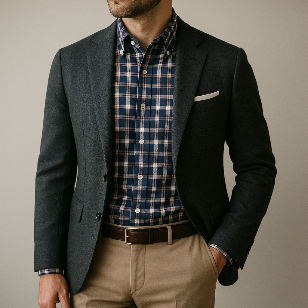 Jak nosić koszule w kratę w elegancki sposób