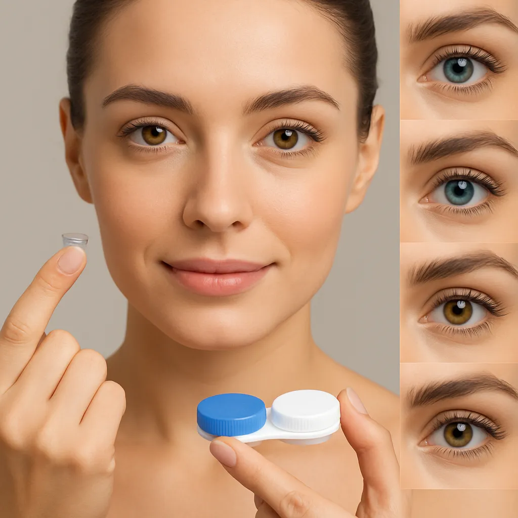 Jak dobrać kolorowe soczewki